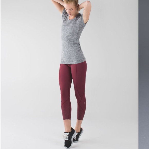 Lululemon | Tight Stuff Tight | Wine Berry Red | Size 6 - Picture 14 of 15
